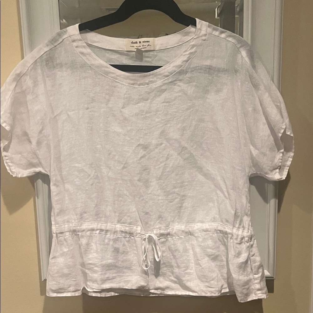 Anthropologie linen top